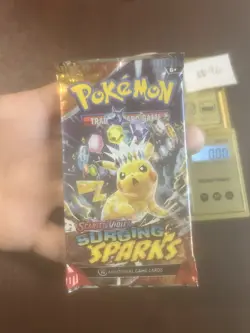 VERY HEAVY! BIG HITUUU22.19g Surging Sparks Pokemon TCG Booster (SEALED) - Image 2