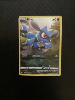 Riolu GG26/GG70 Pokemon TCG Crown Zenith: Galarian Gallery Ultra Rare NM - Image 1