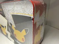 Celebrations Pokemon Collector Chest Lunch Box NEW/SEALED (slight tear on side) - Image 2
