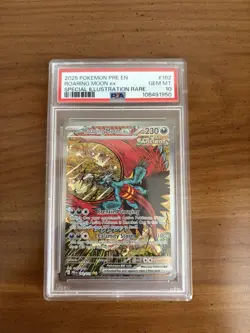 Pokemon TCG Roaring Moon EX Sir PSA 10 Prismatic Evolution 162/131 Gem Mint - Image 1
