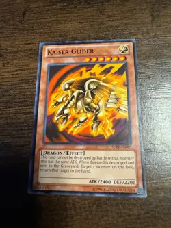 Yu-Gi-Oh! Kaiser Glider SDBE-EN009 Saga of Blue-Eyes White Dragon Unlimited - Image 1