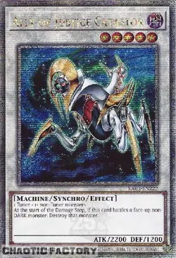 YUGIOH RA03-EN222 Ally of Justice Catastor Quarter Century Secret Rare 1st Editi - Image 1