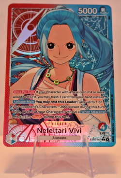One Piece EB03-001 Nefeltari Vivi Alt Art Leader - Image 1