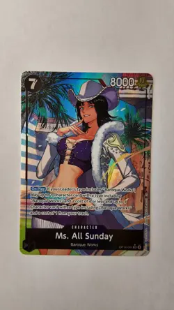 One Piece Ms. All Sunday Alternate Art SR OP14-084 English - Image 1
