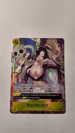 Boa Hancock OP14-112 SR Alt Art The Azure Sea’s Seven English One Piece TCG - Image 1