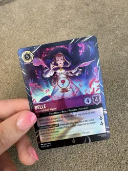 Disney Lorcana Fabled Beast and Belle Disneyland Promo Cards 2025 - Image 2