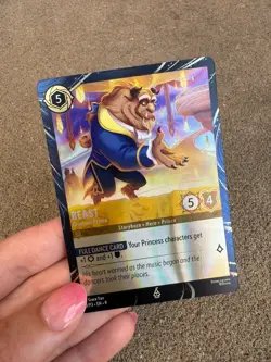 Disney Lorcana Fabled Beast and Belle Disneyland Promo Cards 2025 - Image 3