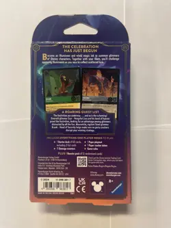 Disney Lorcana Shimmering Skies Starter Deck Emerald Steel Scar Gaston - Image 2