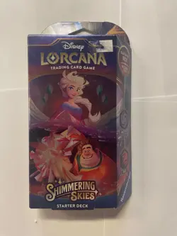 Disney Lorcana Shimmering Skies Starter Deck Amethyst Ruby - Image 1