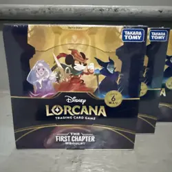 Disney Lorcana: The First Chapter Booster Box Japanese 2025 - In Hand USA - Image 1