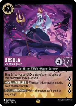 Lorcana Ursula’s Return Legendary Non-Foil Singles - Pick Your Card NM TCG - Image 4