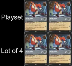 Disney Lorcana Winterspell (11) - Playset (4) #177 Launchpad - Trusty Sidekick - Image 1