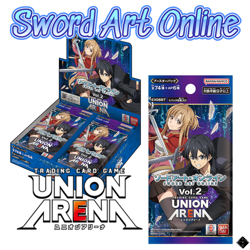 NEW SEALED UNION ARENA Sword Art Online Vol.2 1BOX 16 Packs Bandai - Image 1