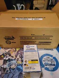 Weiss Schwarz That Time I Got Reincarnated as a Slime Vol 2 Booster box new 8885009406259 - Image 1