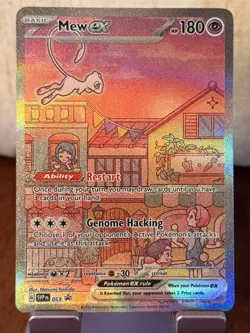 Mew EX 053 Scarlet & Violet Promo Holo Pokemon TCG Card - Image 1