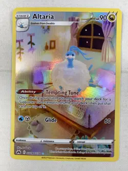 Altaria GG19/GG70 Crown Zenith: Galarian Gallery Holo Pokemon Card NM - Image 1