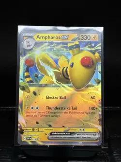 Ampharos Ex Pokemon Prize Pack Series 3 Promo Pokemon Card NM - Image 1