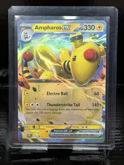 Ampharos Ex Pokemon Prize Pack Series 3 Promo Pokemon Card NM - Image 2