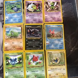 pokemon lot 9 cards, Vintage, rare, Neo Discovery Corsola-xatu-larvitar-natu - Image 1