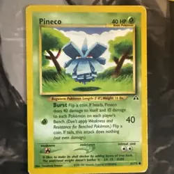 pokemon lot 9 cards, Vintage, rare, Neo Discovery Corsola-xatu-larvitar-natu - Image 2