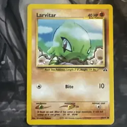 pokemon lot 9 cards, Vintage, rare, Neo Discovery Corsola-xatu-larvitar-natu - Image 4