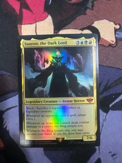 Sauron, the Dark Lord Regional Champs Pro Tour Promo Foil - MTG - (Near Mint) NM - Image 3