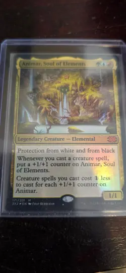 Magic The Gathering - Animar, Soul of Elements 171/331 Double Masters NM Foil - Image 1