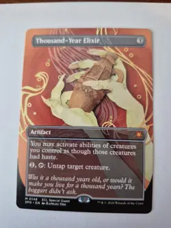 1x Thousand-Year Elixir (Borderless) Special Guests Regular 0148 NM x1 - Image 1