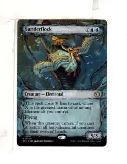 MTG SkeenAB Sunderflock SHOWCASE from ECL. NM. - Image 1