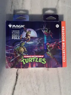 Magic: The Gathering Teenage Mutant Ninja Turtles Collector Booster Pack SEALED - Image 1