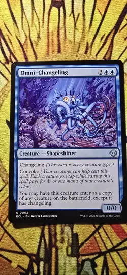Omni-Changeling Lorwyn Eclipsed Regular Creature Uncommon MTG NM - Image 1