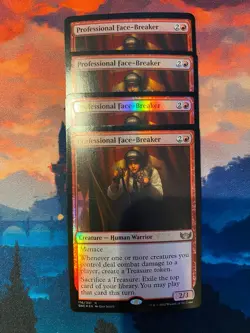 MTG Streets of New Capenna Professional Face-Breaker Foil x 4 - Image 1