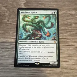 Mossborn Hydra - FDN - NM - Magic The Gathering - MTG - Image 1