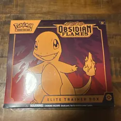 Pokemon: Scarlet & Violet: Obsidian Flames SV03 Elite Trainer Box ETB - Image 1