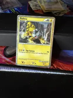 Raikou HGSS19 HGSS Black Star Promo - Pokemon Holo Foil Rare HP - Image 1