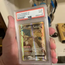 Pokemon XY Evolutions 2016 Dragonite EX Full Art Holo Rare PSA 9 Mint - Image 4