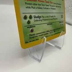 Muk 13/62 Fossil Holo Pokemon TCG - dmg - Image 5