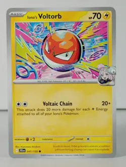 Iono's Voltorb - Journey Together - 047/159 - Pokemon singles - Image 1