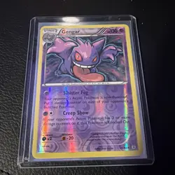 Pokemon TCG Gengar Generations 35/83 Reverse Holo Rare 2016 LP - Image 1