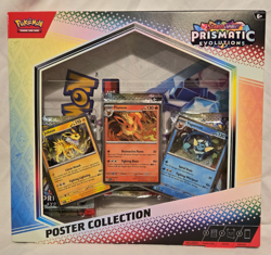 Pokemon TCG Scarlet & Violet Prismatic Evolutions Poster Collection NEW Sealed - Image 1