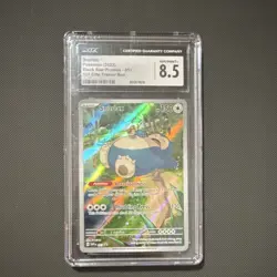 Pokemon Snorlax 051 Sv: Scarlet & Violet Promo Holo CGC 8.5 Pokemon TCG - Image 1