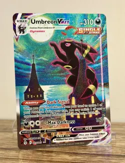 Pokemon Umbreon VMAX 215/203 Alt Art Moonbreon Evolving Skies NM!!! - Image 1