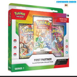 Pokemon First Partner Illustration Collection Box S1 PRESALE CONFIRMED - Image 1