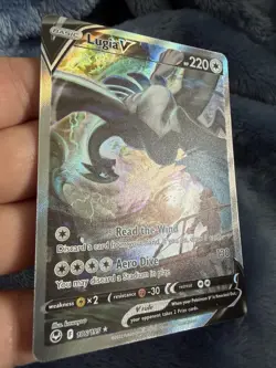 Lugia V Silver Tempest 186/195 Pokemon TCG Alt Art / Alternate Art; Near Mint - Image 3