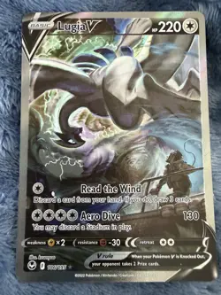 Lugia V Silver Tempest 186/195 Pokemon TCG Alt Art / Alternate Art; Near Mint - Image 5