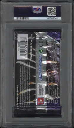Pokemon Chilling Reign Booster Pack Sealed PSA 9 MINT Galarian Zapdos Art - Image 2