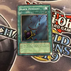 (HL) YUGIOH BLACK PENDANT MRL-003 SUPER UNLIMITED ED LP - Image 1