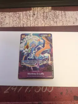 One Piece Monkey D. Luffy P-099 Promo Pack Four Emperors Card - Image 1