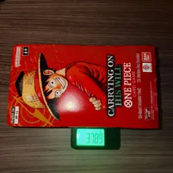 One Piece OP-13 CARRYING ON HIS WILL Sleeved Booster Pack - HEAVY - 37.89g - Image 1