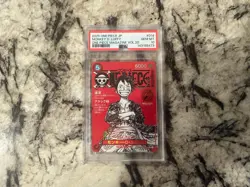 2025 ONE PIECE JAPANESE PROMOS MAGAZINE VOL.20 #014 MONKEY D. LUFFY PSA 10 - Image 1
